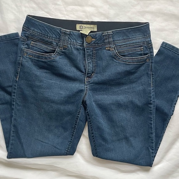 Democracy Blue Skinny Jeans - Picture 1 of 7